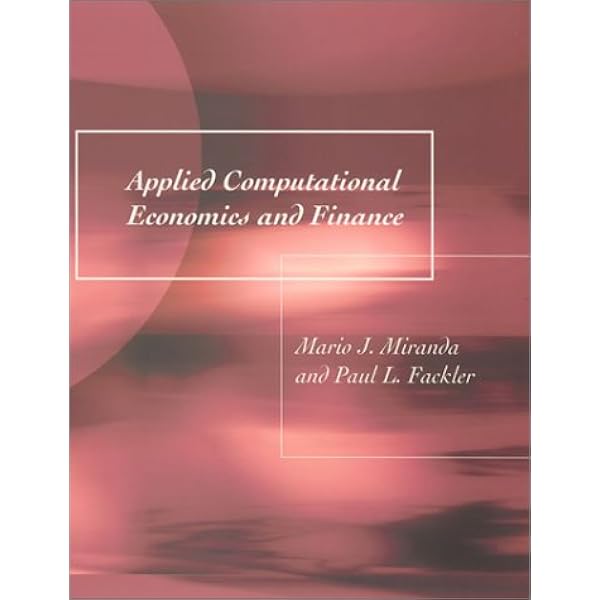Numerical Methods in Economics: Judd, Kenneth L