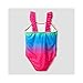 PJ Masks Toddler Girls' Rainbow Ruffles One Piece Swimsuit 3T