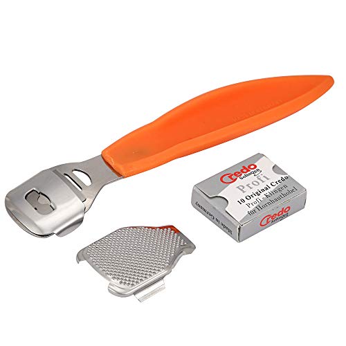 Skin Shaver Corn Cuticle Cutter Remover Rasp Pedicure File Foot Callus 10 Blades