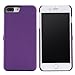 W7ETBEN for iPhone 8 Plus Case, Hidden Back Mirror Wallet Case with Stand Feature and Card Holder for Apple iPhone 7/8 Plus 5.5“ (Purple)
