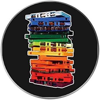 Flexible Pop Stand Socket Multi-Functional Grips for Phones or Tablet for Lovers - Rainbow tapes