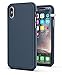 iPhone X Belt Case w/Screen Protector, Encased [SlimShield Series] Protective Grip Case with Holster Clip for Apple iPhoneX/iPhone Xs (2017/2018 Release) Navy Blue