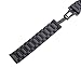 22mm Stainless Steel Link Buckle Watch Band For ASUS Zenwatch 2 WI501Q 2015, 46mm moto 360 2nd 2015, Pebble time, TIME STEEL, Samsung Gear 2, Neo, Live, LG G Watch, Urbane R (Black)