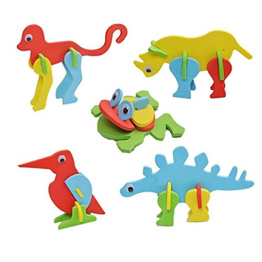 Yoovi 3D Puzzle Animal and Insect Series 26 pcs/lot - Image 4