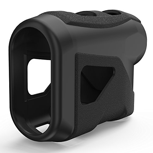 TUSITA Protective Cover for TecTecTec VPRODLX, Golf Laser Rangefinder Accessories Replacement Silicone Case Skin (Black)