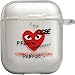 Soft TPU Clear Transparent Case for Apple AirPods 1 2 AirPods1 AirPods2 Coke Cola 3D Charm Keychain Hook Cool Fun Special Fashion Kids Teens Boys Men Guys