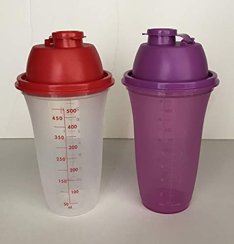 Tupperware Quick Shake Mixer Blender Set of 2