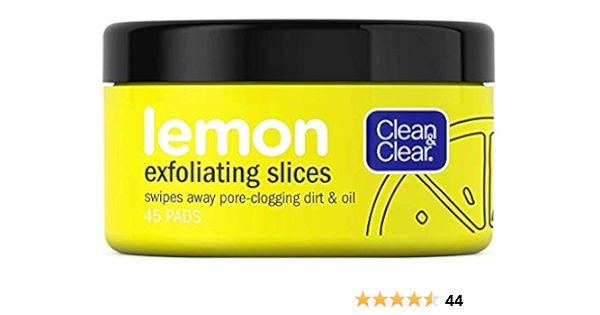 clean and clear lemon toner