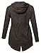 Plus4u Women's Casual Long Sleeve Anorak Hoodie Jacket