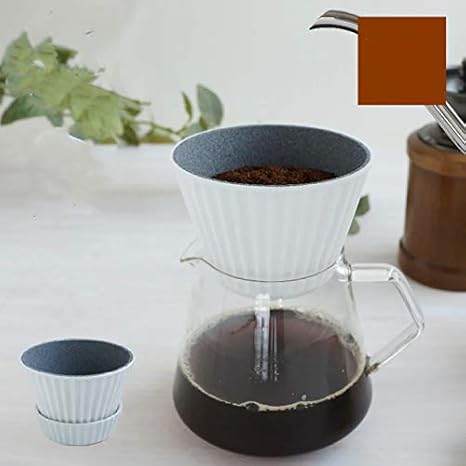 Amazon セラミックフィルター まろやか 美味しい おしゃれ アウトドア ギフト ペーパーレス エコ クガマ コーヒーフィルター コーヒードリッパー セラフィルター 陶器 セラミック コーヒーフィルター オンライン通販
