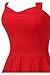 Topdress Women'sVintage Polka Audrey Dress 1950s Halter Retro Cocktail Dress
