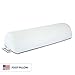 Adjustable Lumbar Back and Knee Sleep Support Pillow - Taller, Wider, with Made in USA Memory Foam