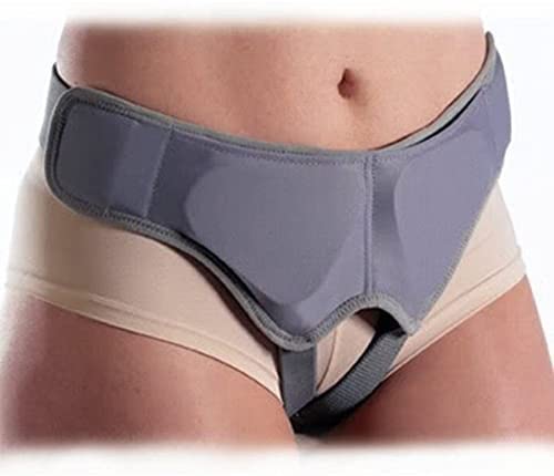 Professional Inguinal Hernia Belt Abdominal Support Truss Brace - Hernia Support Single/Double - Pain Relief Recovery - Removable Pads- Post & Pre Surgery Hernia Belt - For Men and Women (SMALL)