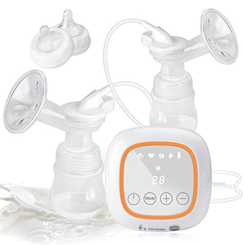 Electric Breast Pump, YEENOR GL Double Breast Pump 4 Modes Portable Recharge Breast Milk Pump with 36 Suction Levels and LED Display - Thumbnail 7