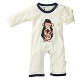 Babysoy Baby Girls' Janey Baby One Piece Bodysuit, Chimp, 18 24 Months