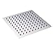 Rozin Chrome Bathroom Rainfall Shower Head 8-inch Square Top Spray