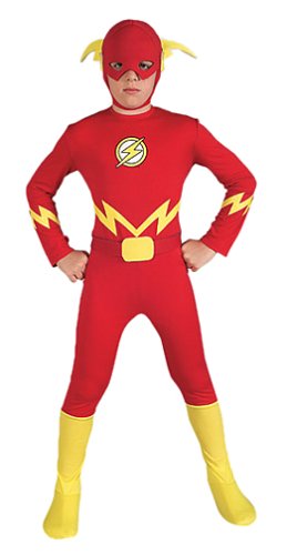 Child's The Flash Halloween Costume (Size:Small 4-6)