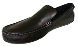 Vionic Mens Parker Orthotic Slip On Moc Toe Loafer Shoes (9 D(M) US, BLACK)