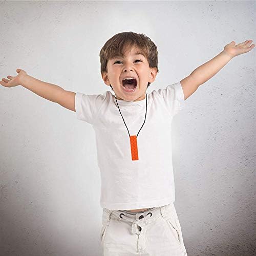 Chew Necklace Set, Made from Food Grade Silicone Safety for Kids Chewing Perfect for Autistic ADHD - Image 5