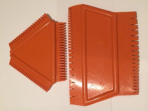 Graining Tool Kit, 2 pieces- 3 sided &amp; 2 sided, faux finishing, home decor, artwork, woodworkers, staining