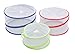 Trademark Innovations Food Cover, Set of 3, Clear