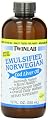 Twinlab Emulsified Norwegian Cod Liver Oil, Lemon, 12 Ounce (Pack of 2)