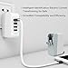 USB Charger Wotmic 4-Port 5A USB Wall Charger with Foldable Plug Travel Charger for iPhone iPad Android Smartphones