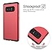 Galaxy Note 8 Case, WeLoveCase 3-in-1 Shockproof Heavy Duty Drop Protection Protective Cover Slim Rugged Hybrid Case with Soft Bumper Corner Cushion Design for Samsung Galaxy Note 8 - Red