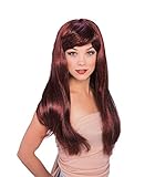 Rubie's Costume Red with Black Glamour Wig, Red/Black, One Size