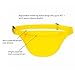 Fanny pack, BuyAgain Unisex 2 Zipper Quick Release Buckle Travel Sport Running Waist Fanny Pack - Yellow