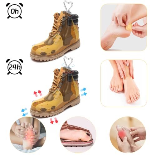 Luziyun Extensor de zapatos para hombre y mujer, tensor de zapatos de 4 vías, para ampliar, longitud y ancho ajustable, con calzador, adecuado para todos los zapatos (40-47)