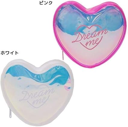 Amazon Co Jp 459 60 59 Pk ジップコーポレーション Aurora Series オーロラシリーズ ハートポーチ Pvc ポリエステル Bag コスメ 化粧品 事務用品 雑貨 小物入れ ギフト プレゼント ホーム キッチン