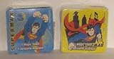 2 Superman Pop Up Magic Towel Washcloth Set - Varied Designs