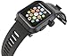 LUNATIK EPIK Polycarbonate Case and Silicone Strap for Apple Watch Series 1, Black/Black