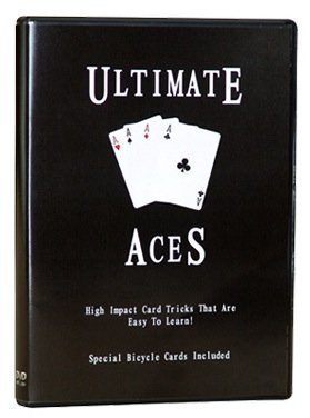 Magic Makers Ultimate Aces - Easy to Learn High Impact Card Tricks - Magic Training Guide