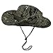 OMECHY Outdoor Camouflage Bucket Hat UV Protection Boonie Cap For Hunting Fishing Hiking