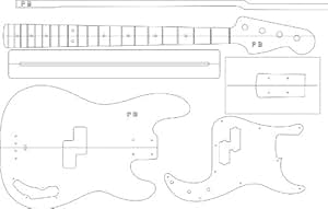 The Ultimate P Bass Headstock Template Pdf Guide Start Building Today - 2yg028v