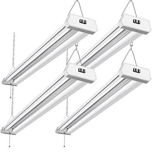 42W Linkable LED Shop Light for Garage BBOUNDER 48 Inch 4FT 5000K LED Garage Light 4 Pack