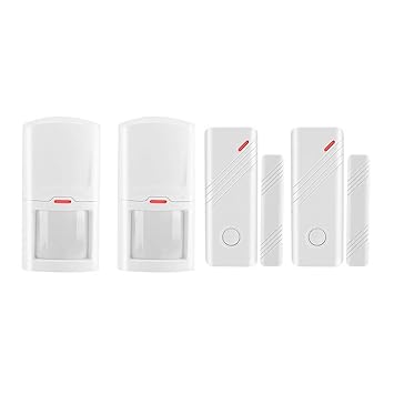 Sistema Inalámbrico de Alarma Antirrobo, 1 Sirena de luz de ...