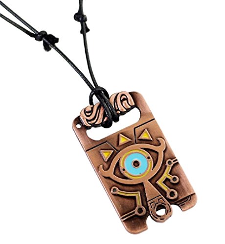 Legend Of Zelda Breath Of The Wild Sheikah Eye Pendant Dog Tag Necklace