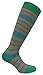 Eurosocks 0114 Women's Flakes & Stripes OTC Ski Socks-Pair