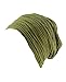 Spring fever Stylish Wrinkled Beanie Cap Slouchy Skull Hat (C Green)