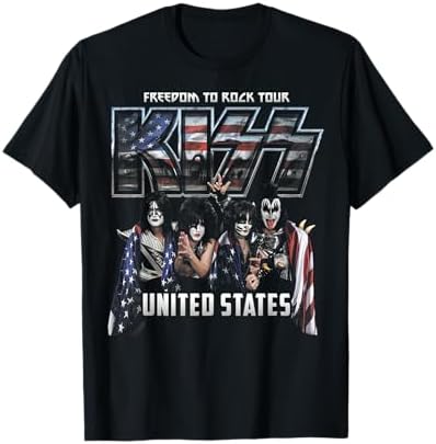Amazon.com: KISS - End of The Road Tour Event T-Shirt Small