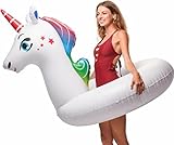 Floatie Kings Unicorn Tube Pool Float | Large Premium Inflatable
