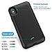 ALCLAP iPhone X/XS Battery Case with Qi Wireless Charging, 3000mAh Portable Charger Case Extended Protective Charging Case Compatible iPhone X/XS(5.8Inch)