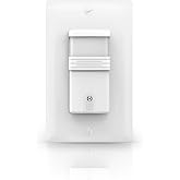 ECOELER Motion Sensor Light Switch, Occupancy &amp; Vacancy Model Motion Activated Wall Switch, Single Pole Sensor Switch for Laundry, Garage, Neutral Wire Required, UL &amp; FCC Listed