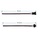 Electop 4 Pin JST SM Wire (5 Pairs) 14cm Plug Connectors for LED Strip Male Female