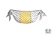 GEENNY Boutique Baby 13 Piece Crib Bedding Set, Yellow/Gray Chevron