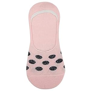 LIFE Womens Printed No Show Socks – Assorted (206691505-P)