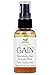 Clearly GAIN, Hair Growth Oil and Thickening Scalp Treatment for Men and Women | Natural Herbal Serum with Castor, Jojoba, Clary Sage, Rosemary, Nettle Extract for Hair Loss and Alopecia